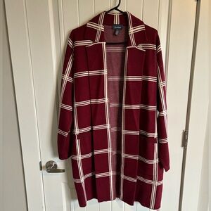 Modcloth Mid-Century Modern Love Sweater Coat